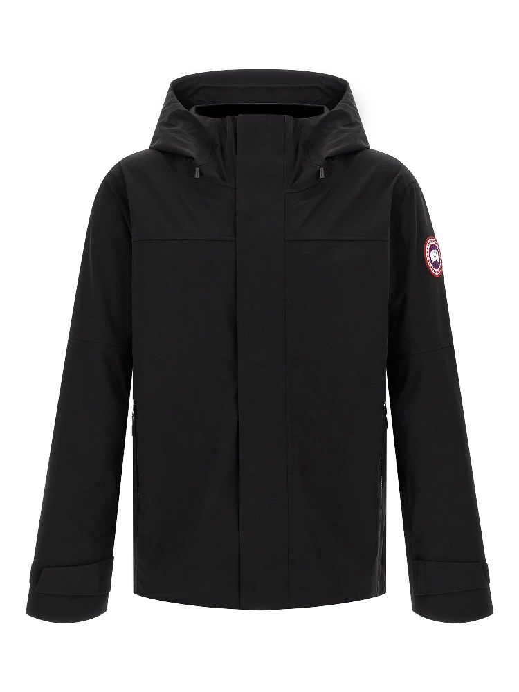 Black Polyamide Shell Jacket
