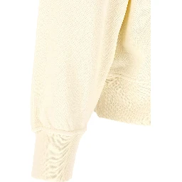 White Cotton Sweatshirt