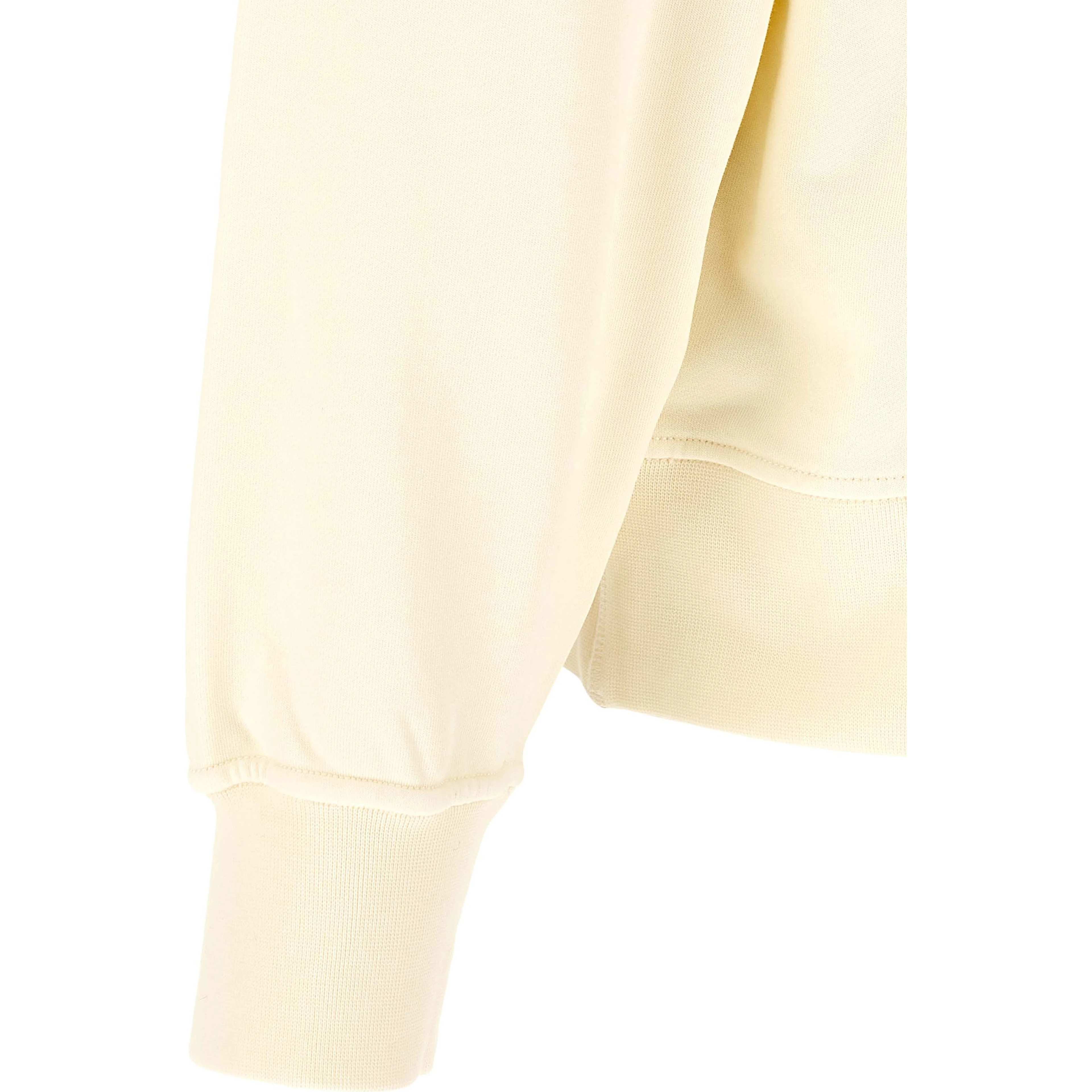White Cotton Sweatshirt