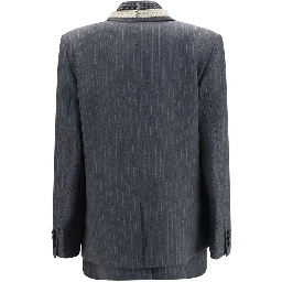 Gray Wool Oves Aries Jacket
