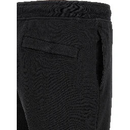 Black Cotton Joggers (Workout Pants)