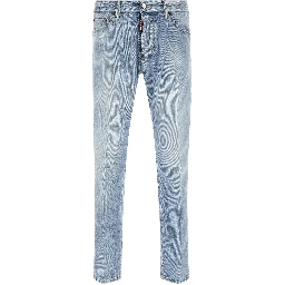 Blue Cotton Jeans Denim