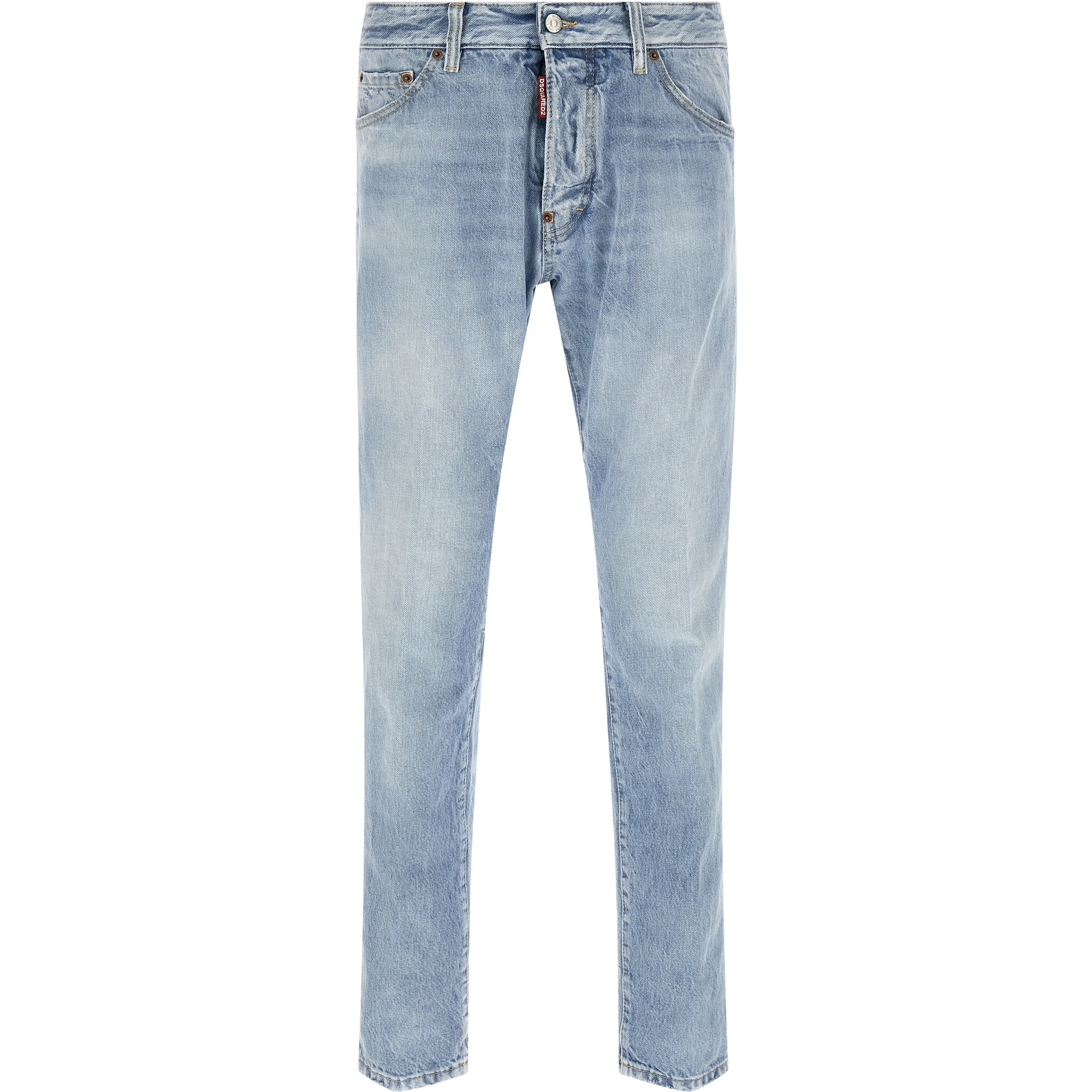 Blue Cotton Jeans Denim