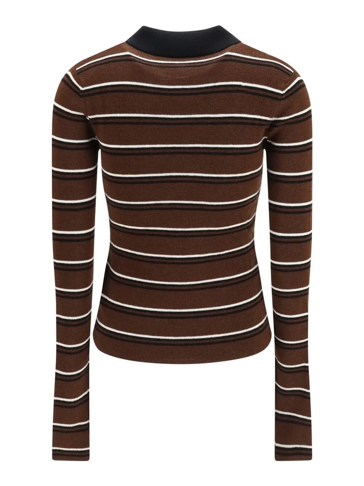 Brown Wool Oves Aries Polo Shirt alternative