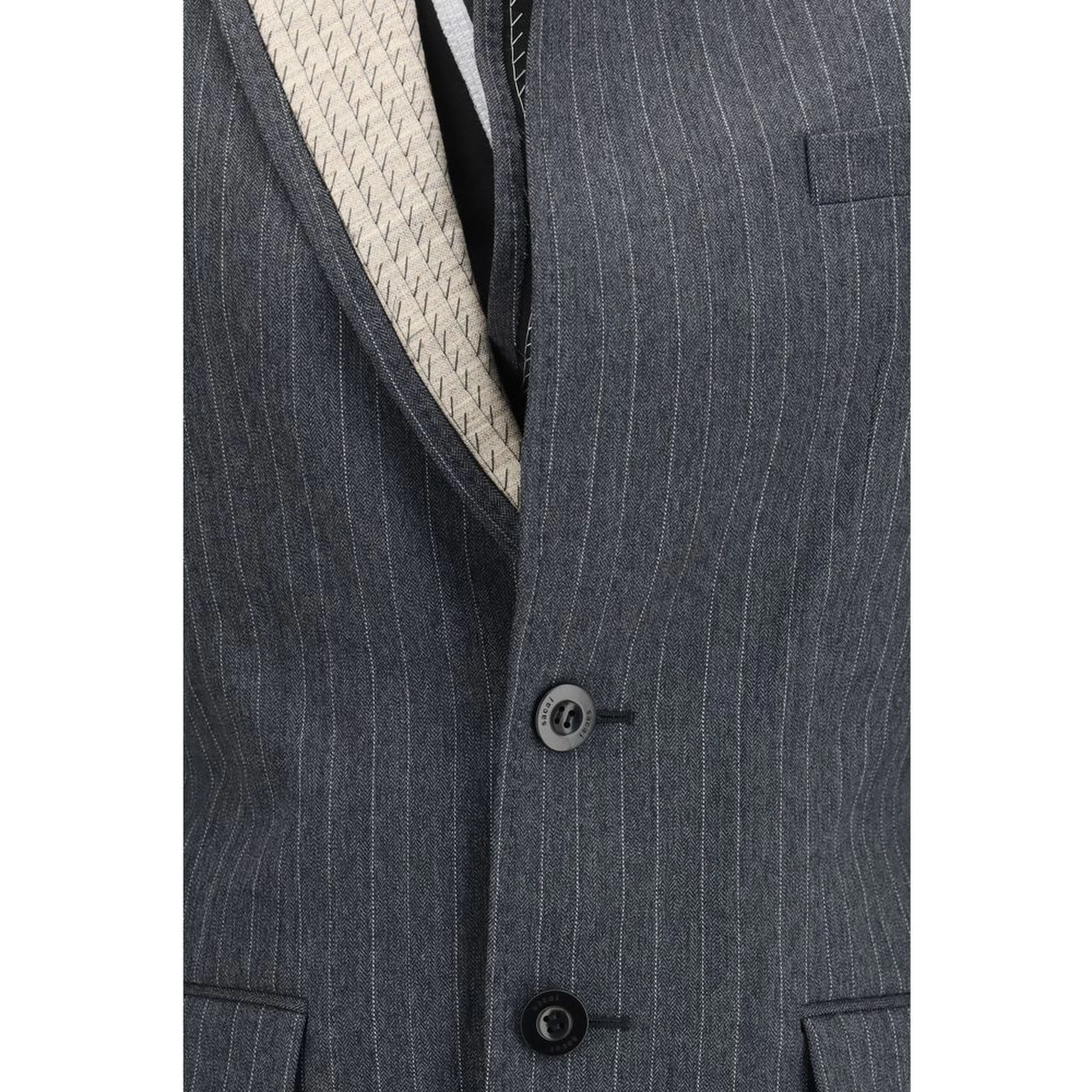 Gray Wool Oves Aries Jacket