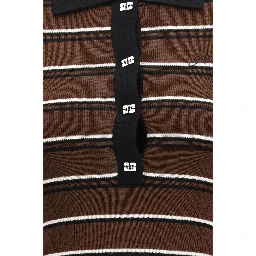 Brown Wool Oves Aries Casual Dress