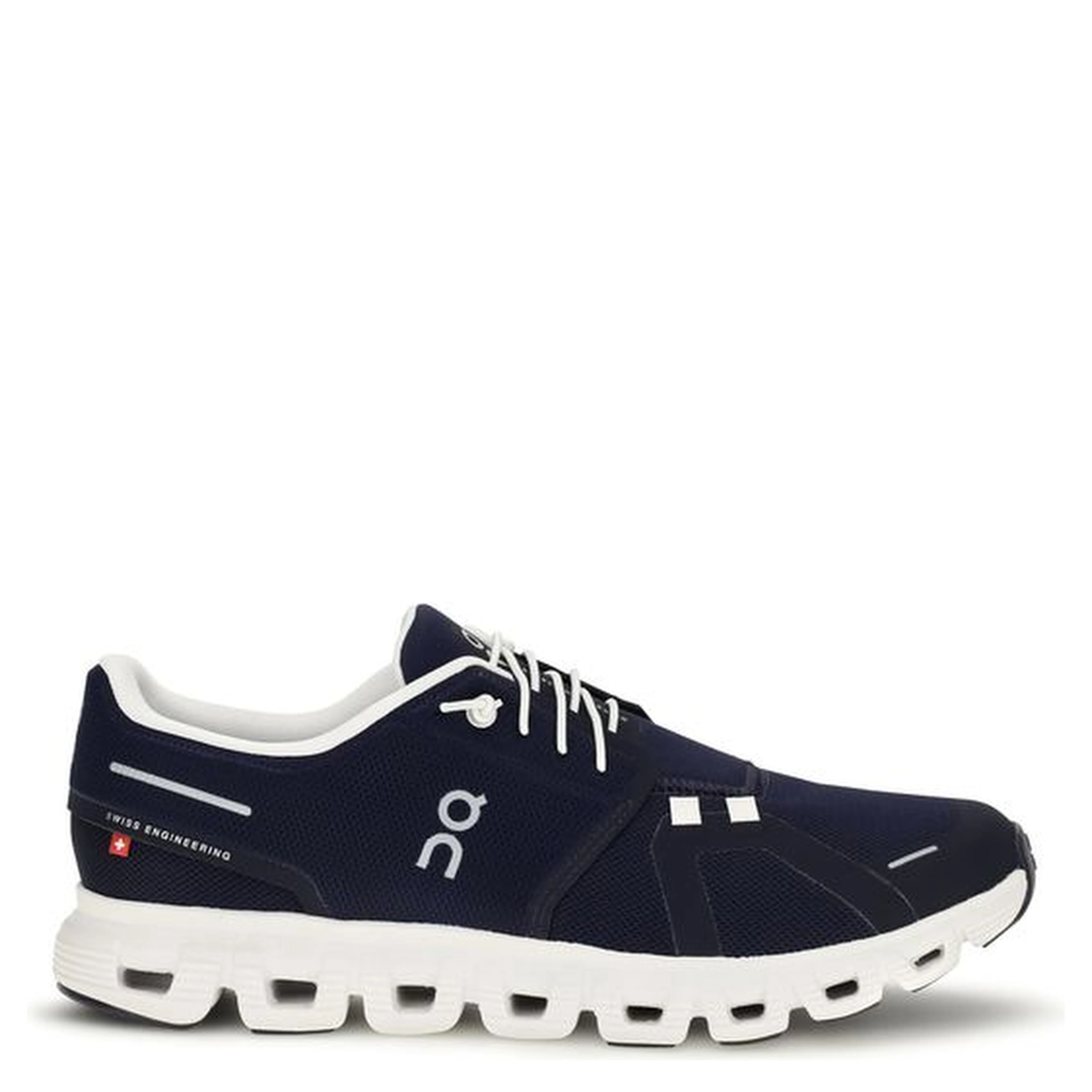 Black Recycled Polyester Athletic Sneakers
