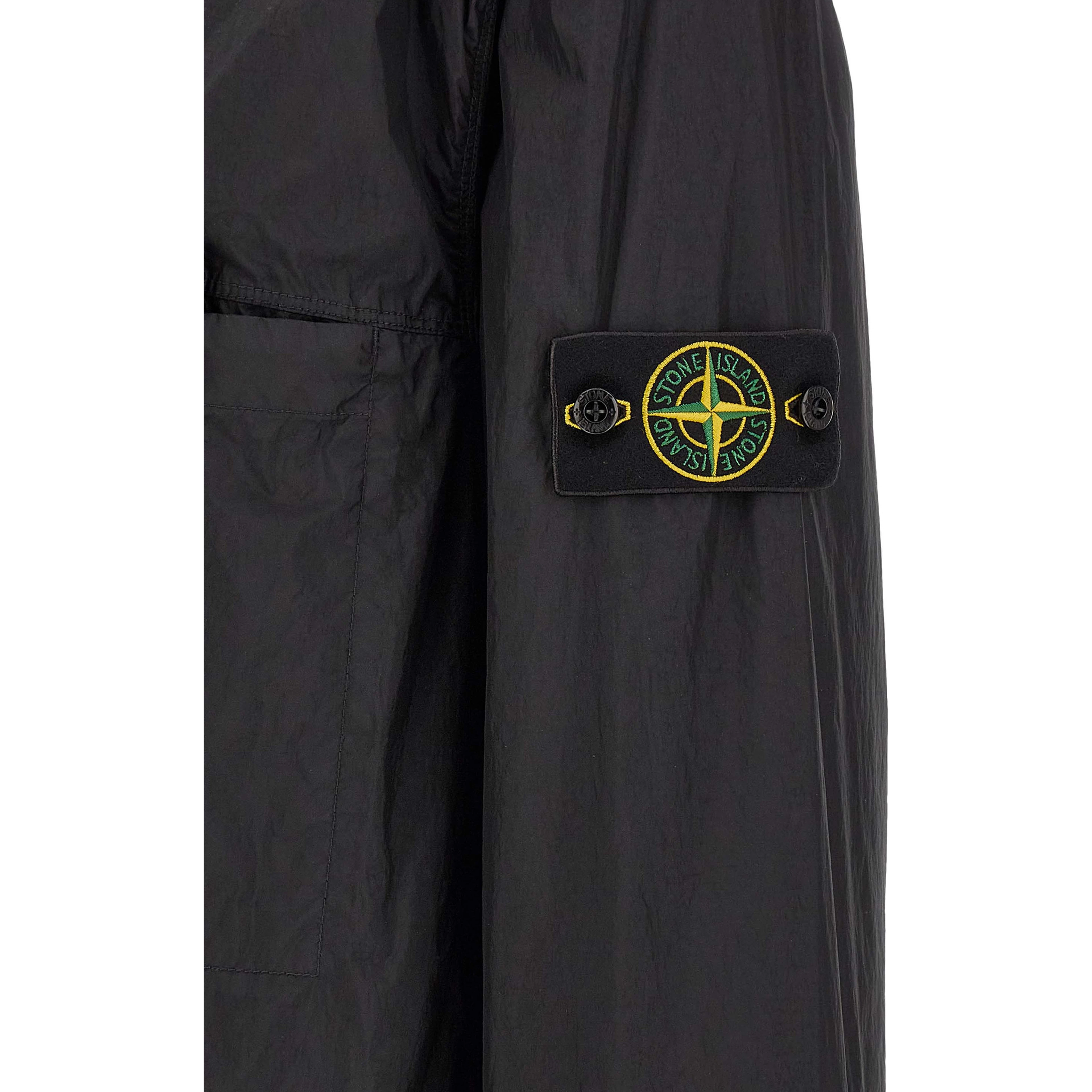 Black Polyamide Shell Jacket