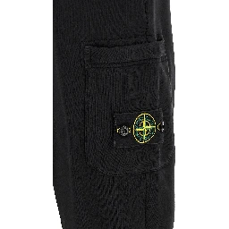 Black Cotton Joggers (Workout Pants)