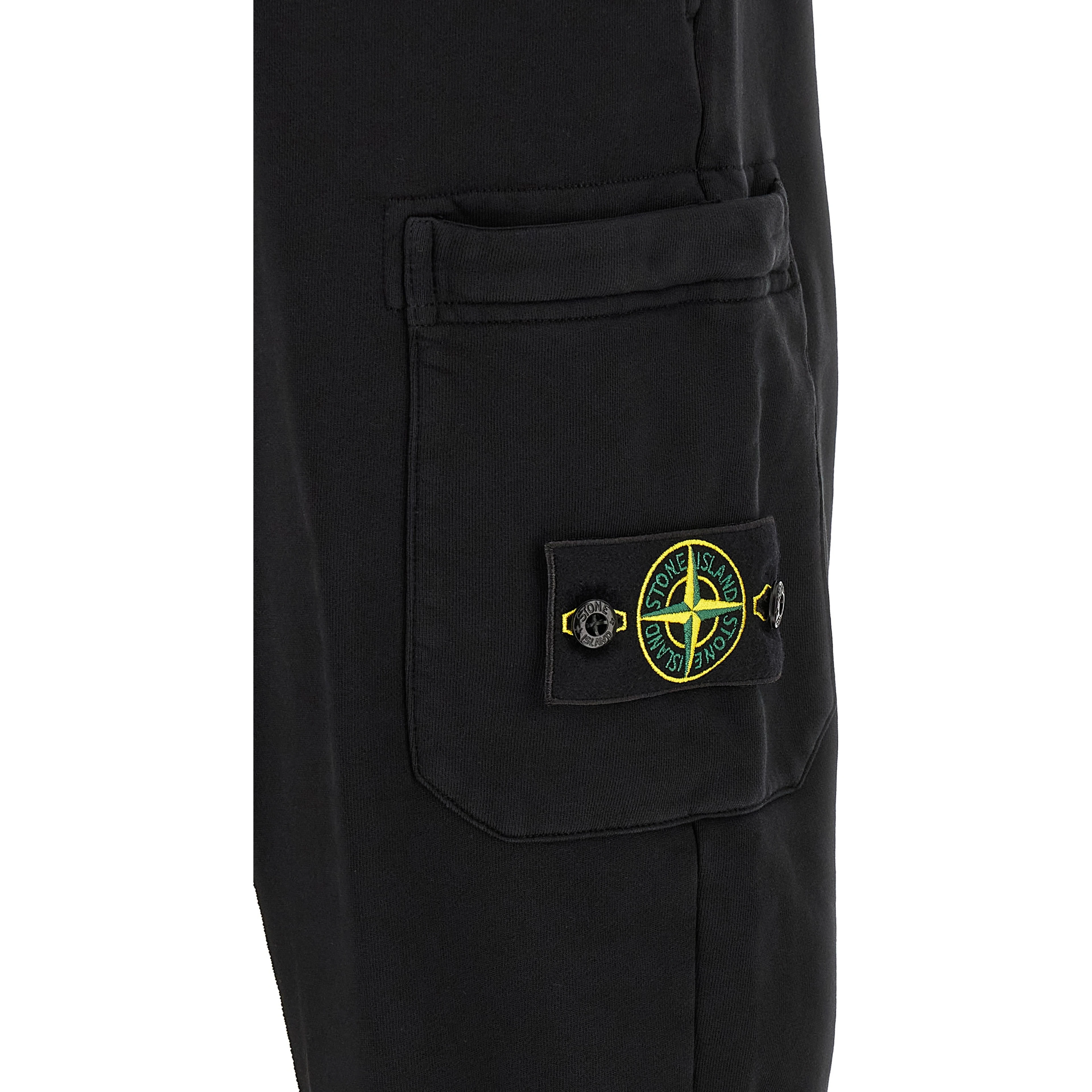 Black Cotton Joggers (Workout Pants)