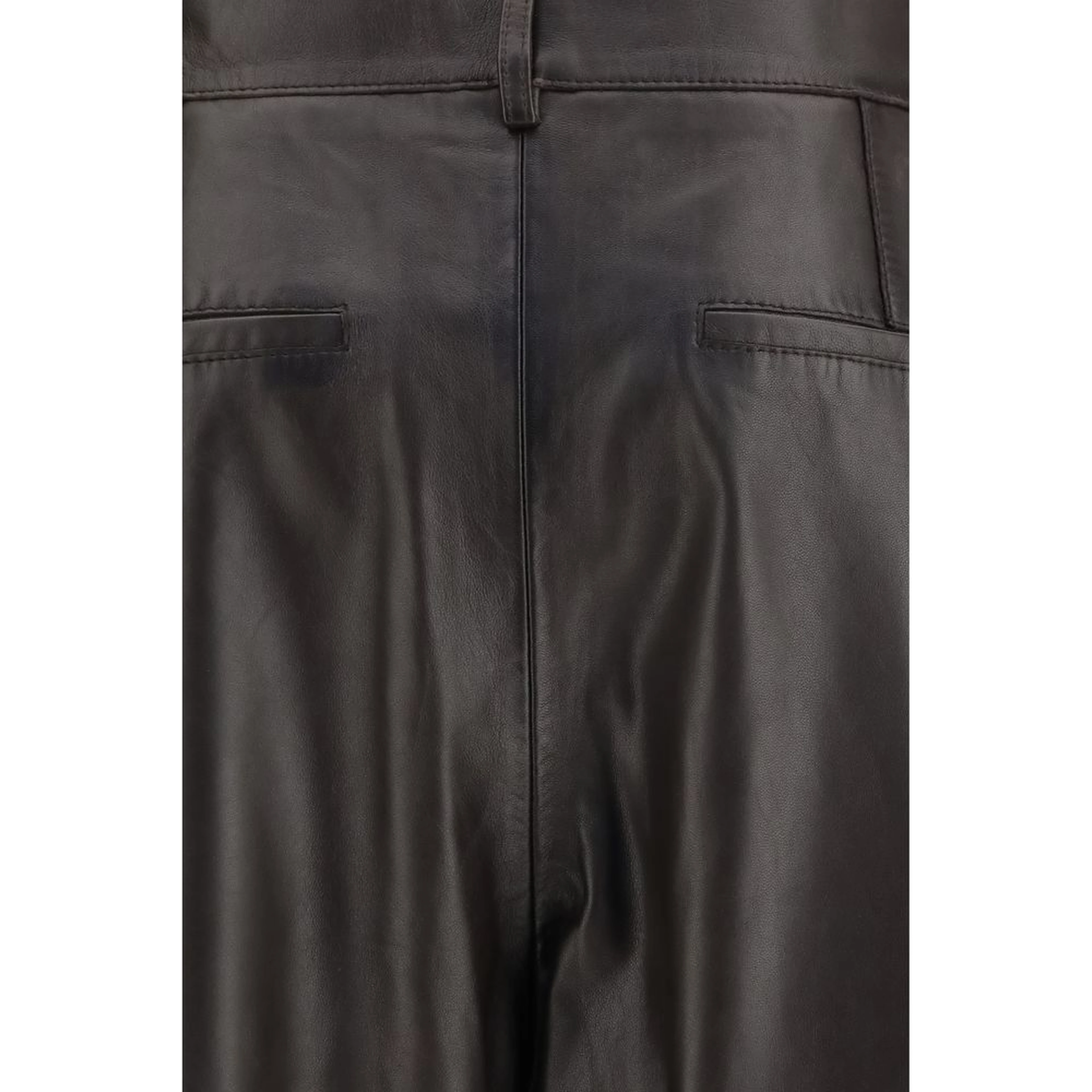 Brown Leather Pants