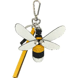 Multicolor Calfskin Keychain