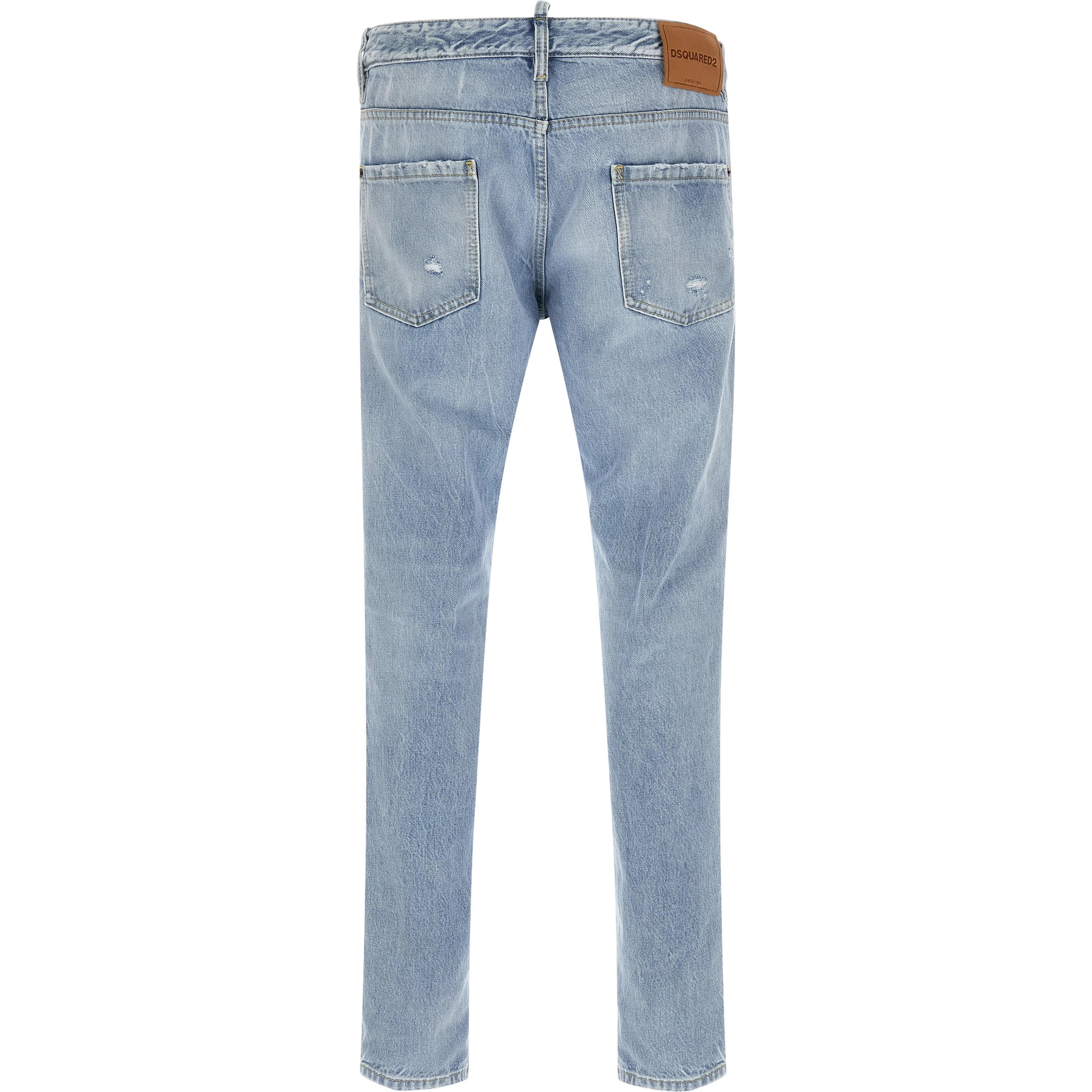 Blue Cotton Jeans Denim