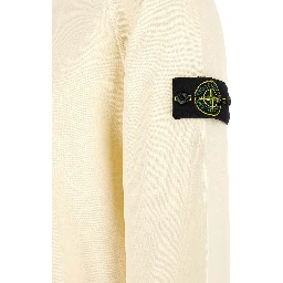White Cotton Sweatshirt