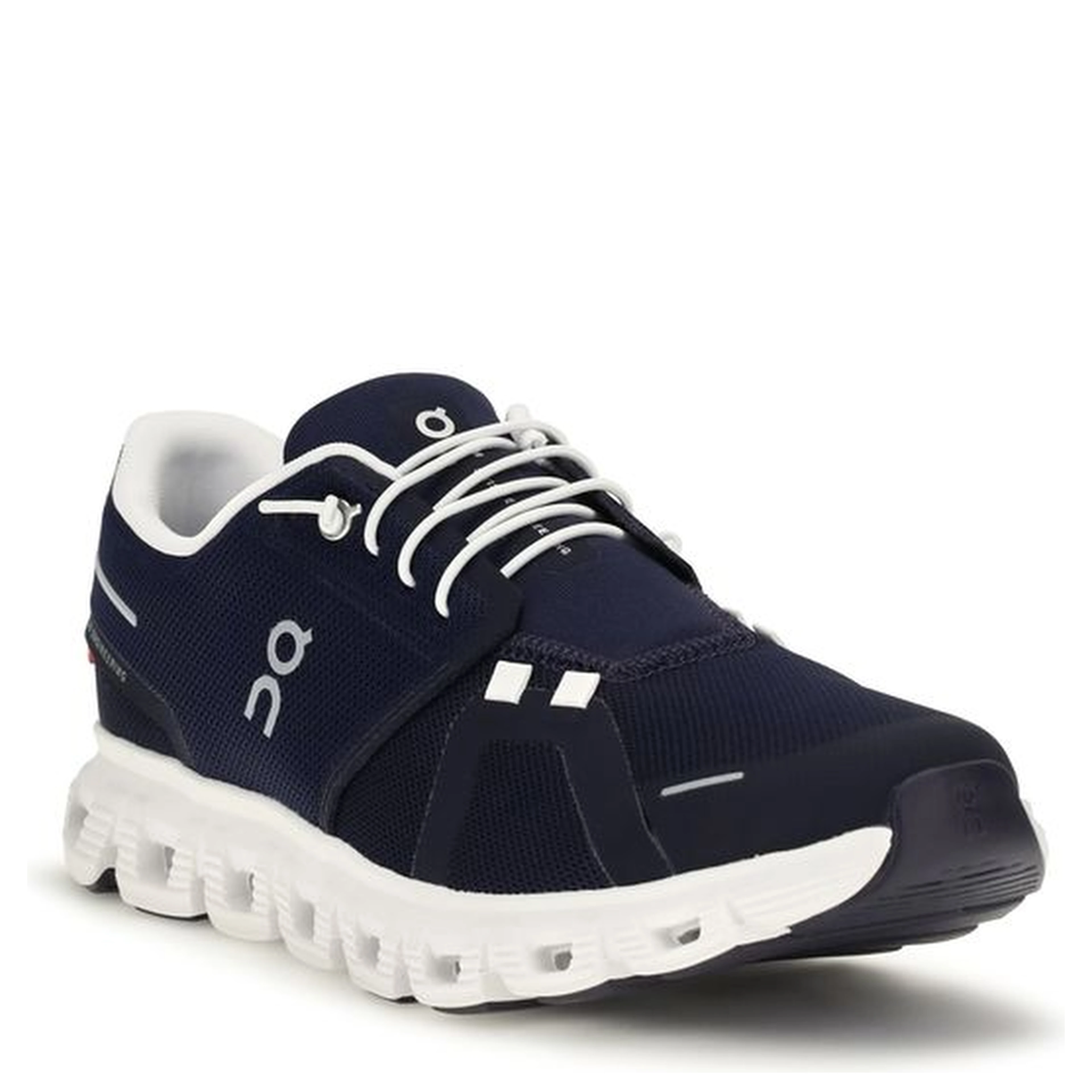 Black Recycled Polyester Athletic Sneakers