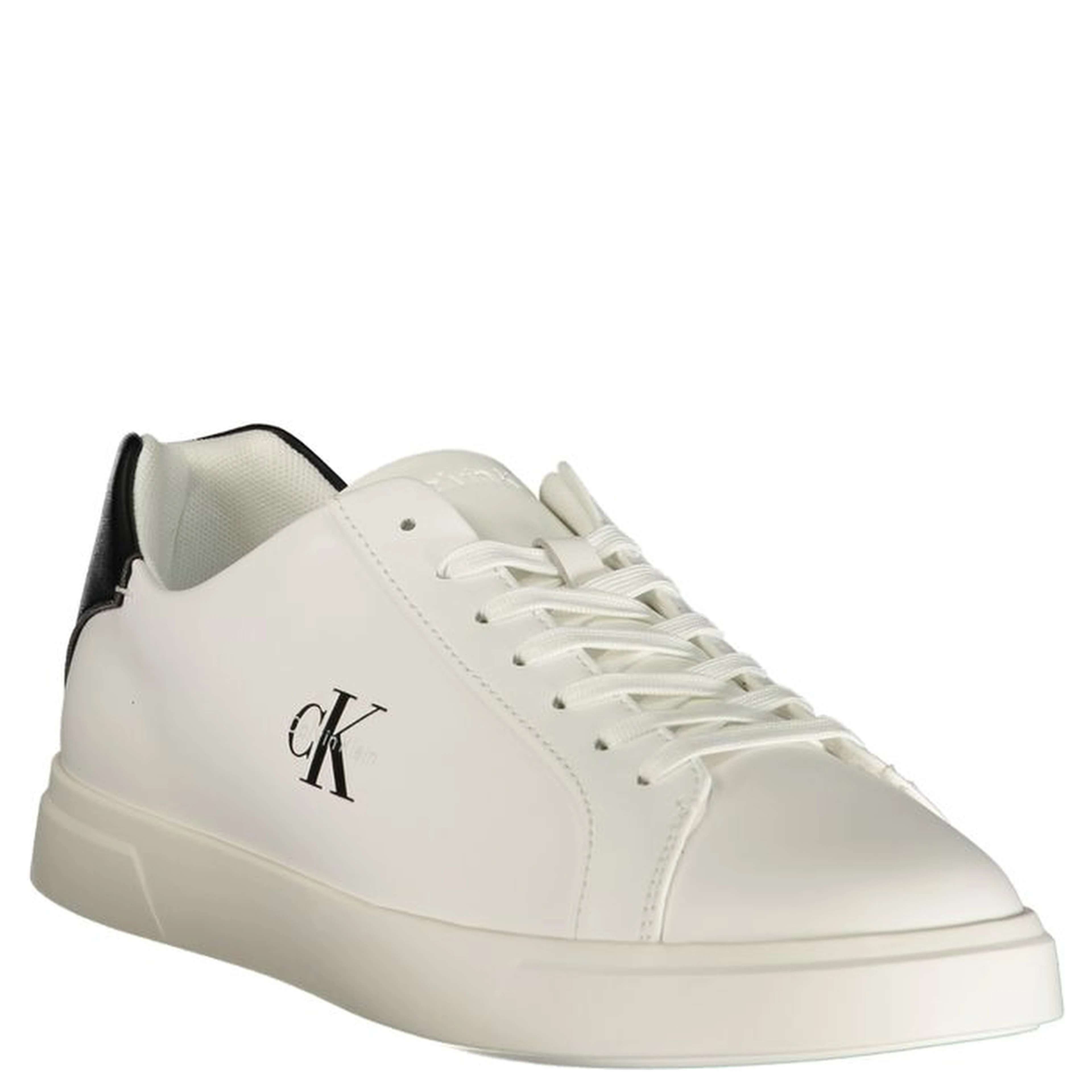 White Polyurethane Men's Sneaker