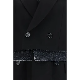 Black Wool Oves Aries Denim Jacket