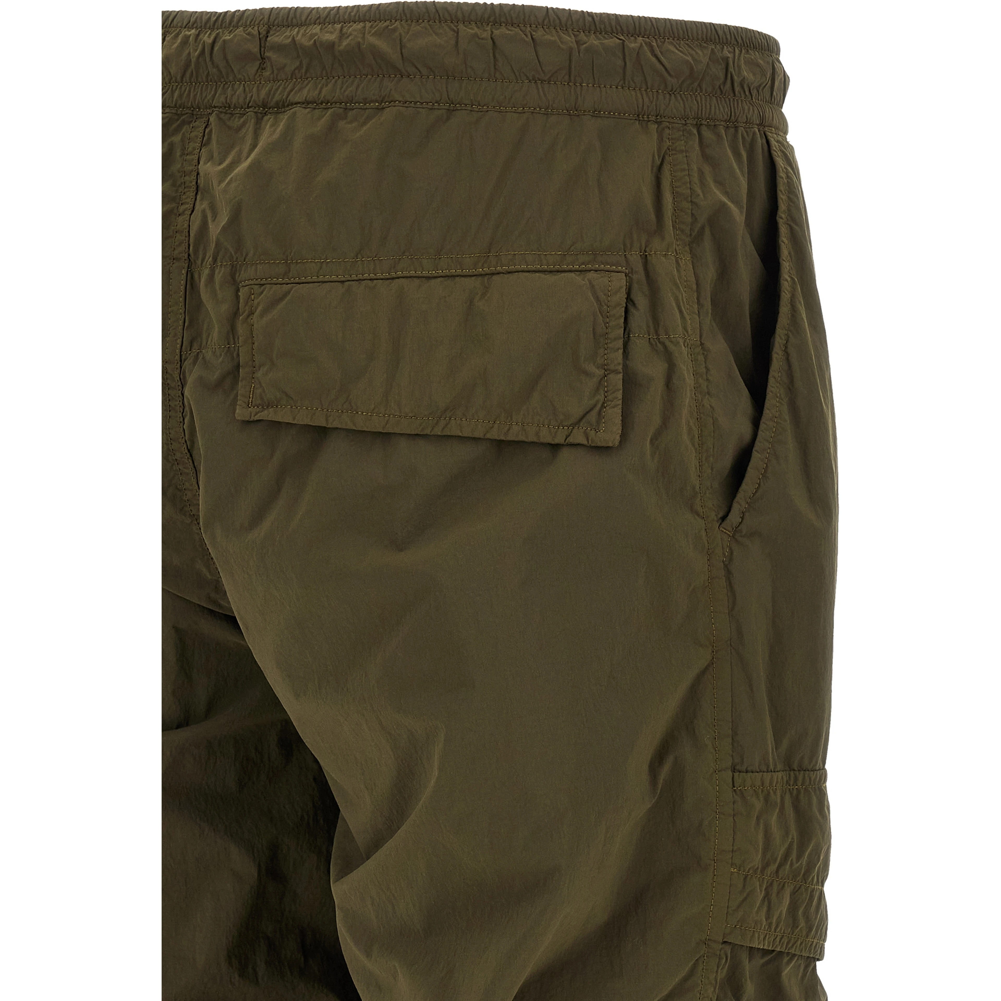 Bicolor Polyamide Cargo Pants