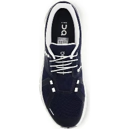 Black Recycled Polyester Athletic Sneakers
