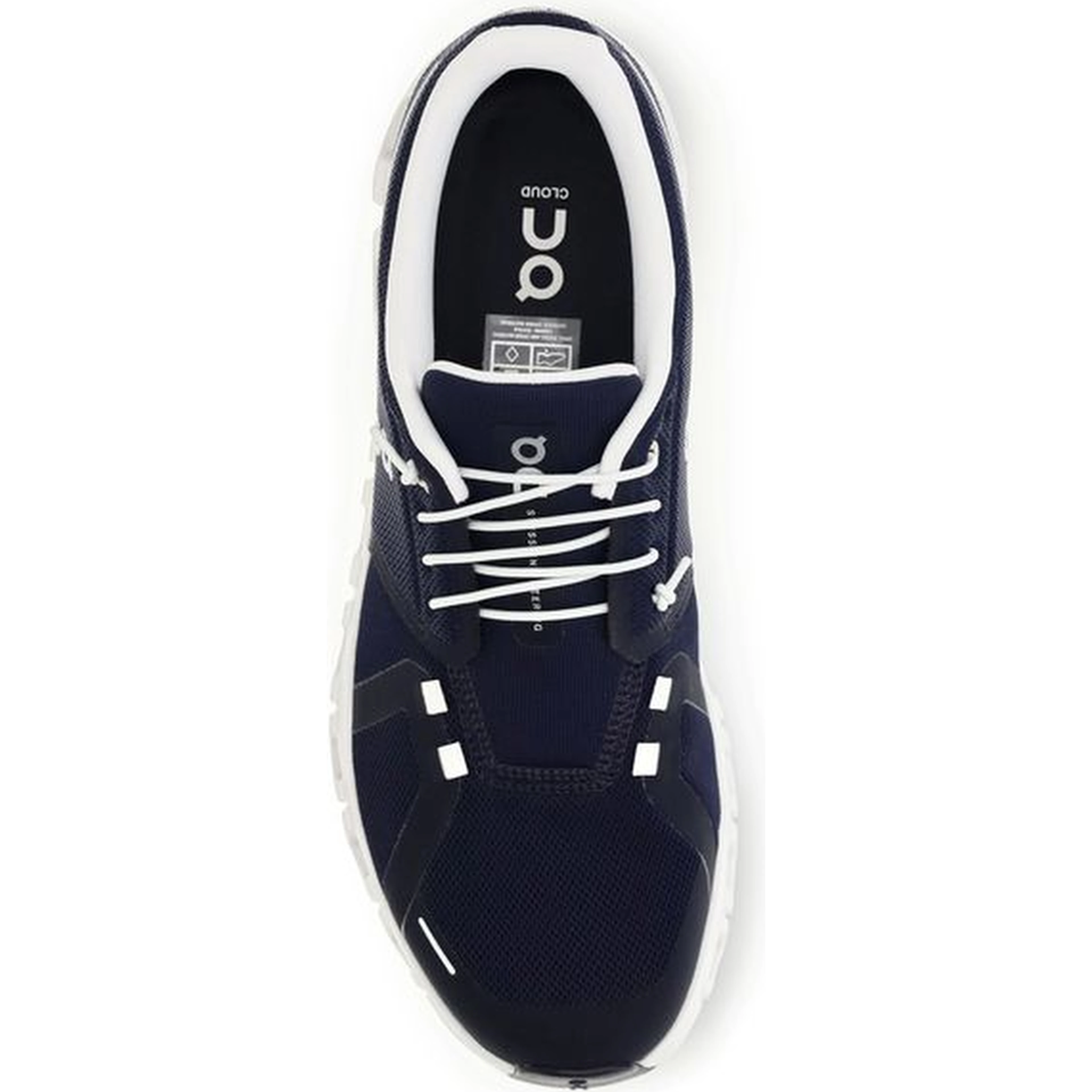 Black Recycled Polyester Athletic Sneakers