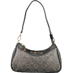 Black Polyurethane Women's Bag