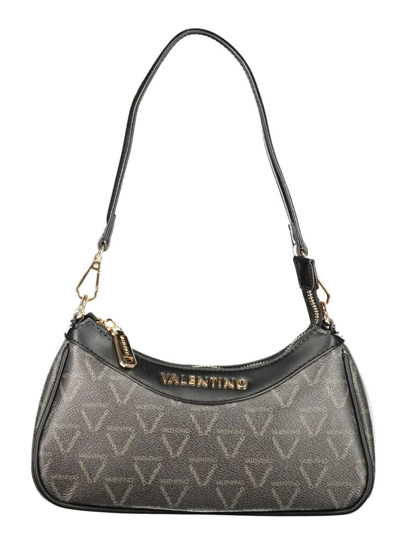 Black Polyurethane Women's Bag