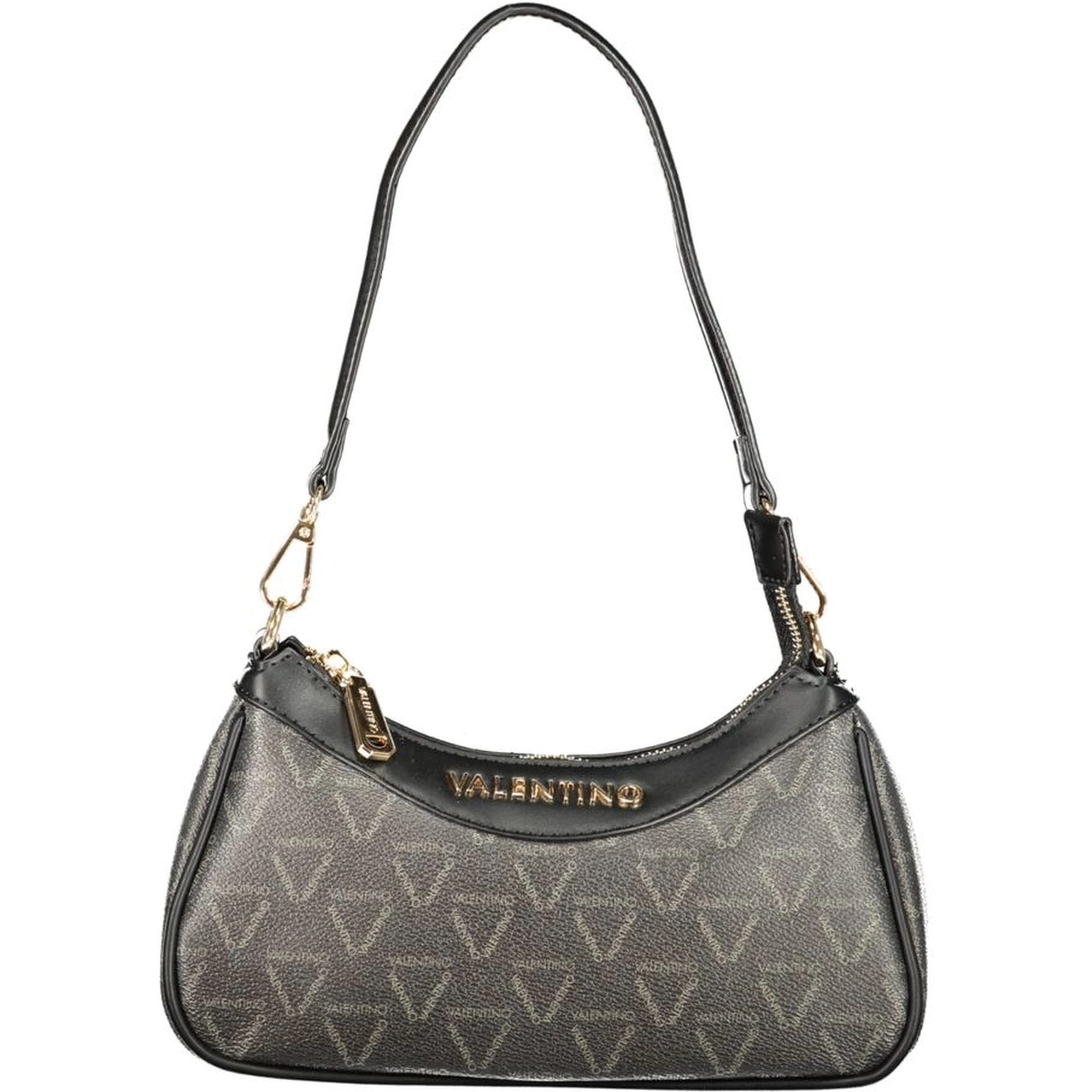 Black Polyurethane Women's Bag