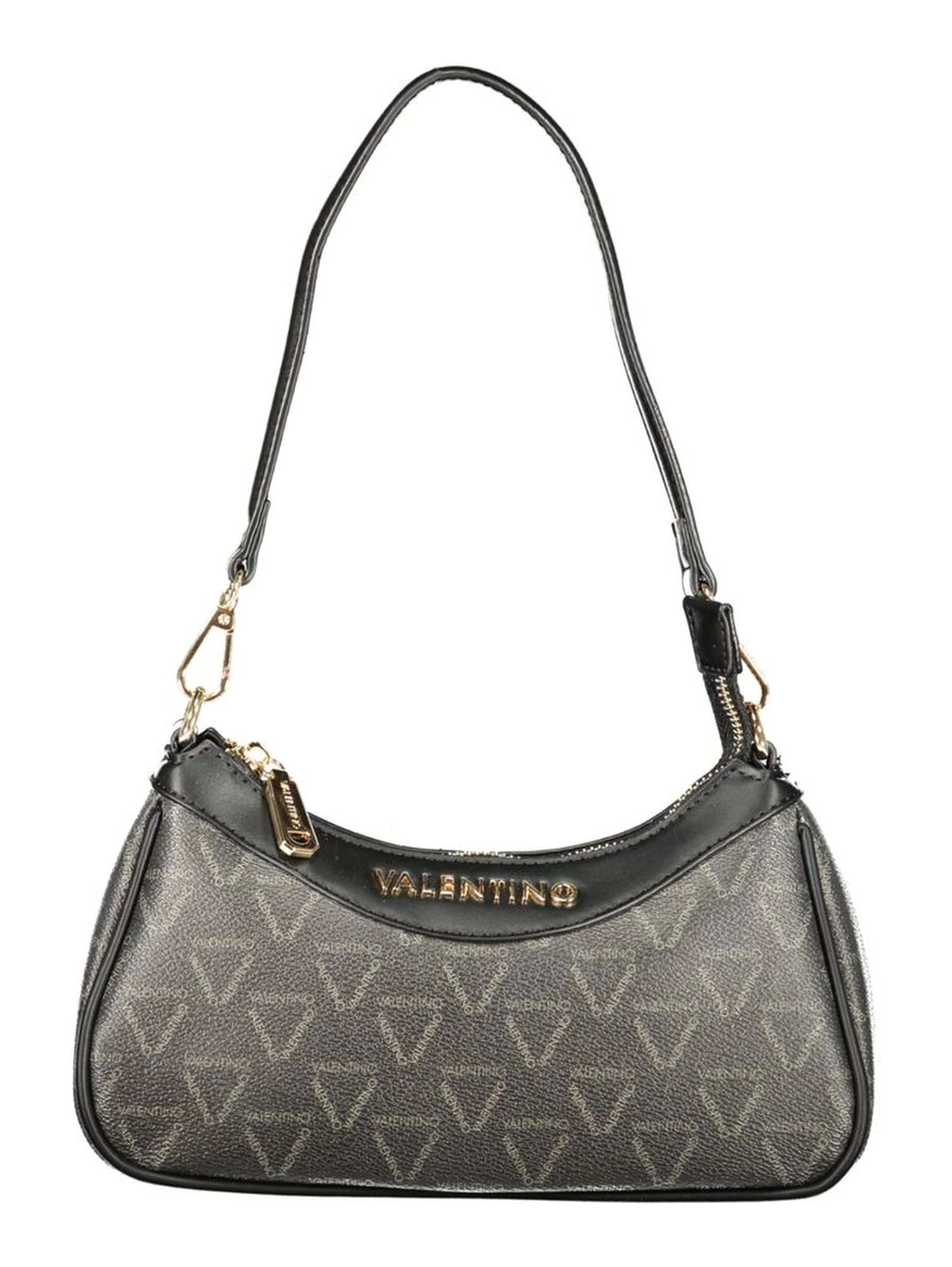 Black Polyurethane Women's Bag