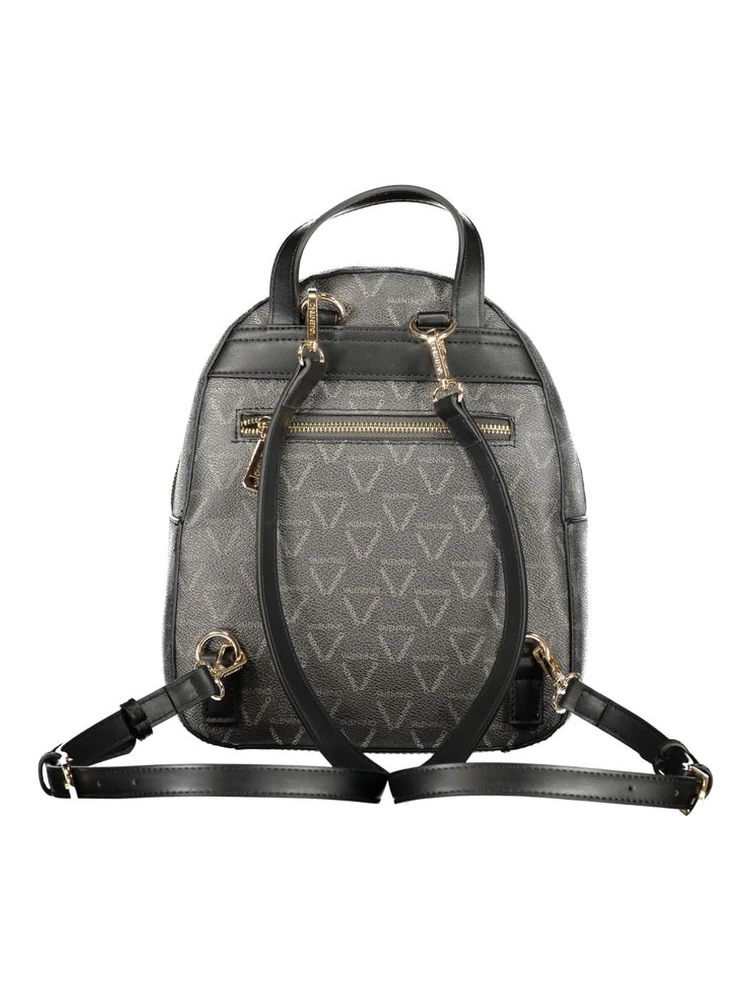 Black Polyurethane Women's Backpack alternative