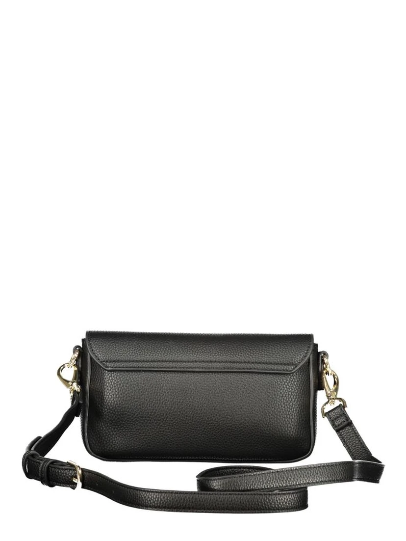 Black Polyurethane Women's Bag
