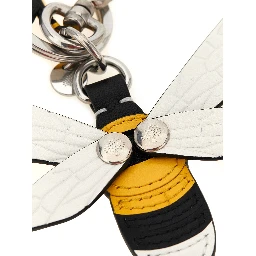 Multicolor Calfskin Keychain