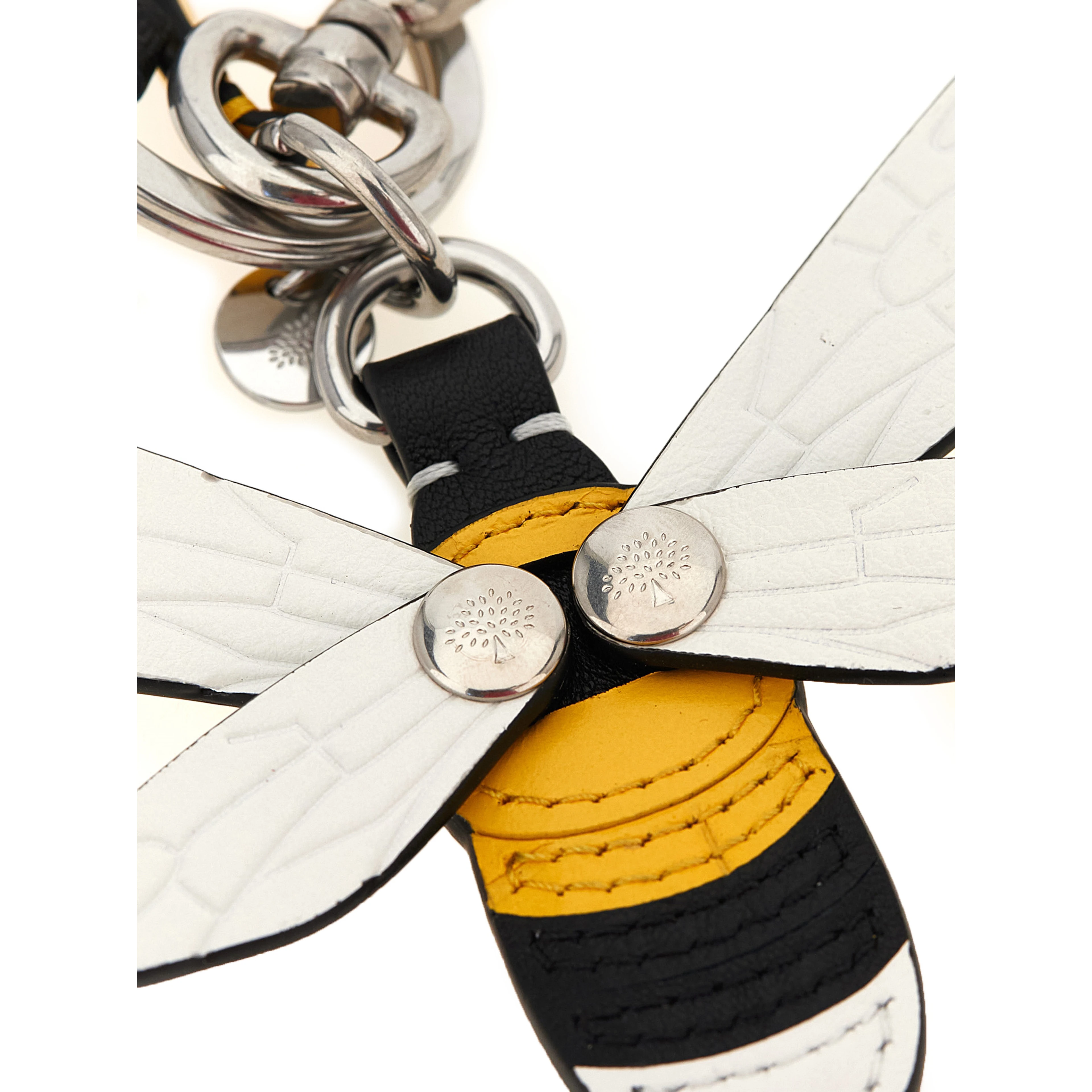 Multicolor Calfskin Keychain