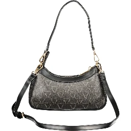 Black Polyurethane Women's Bag