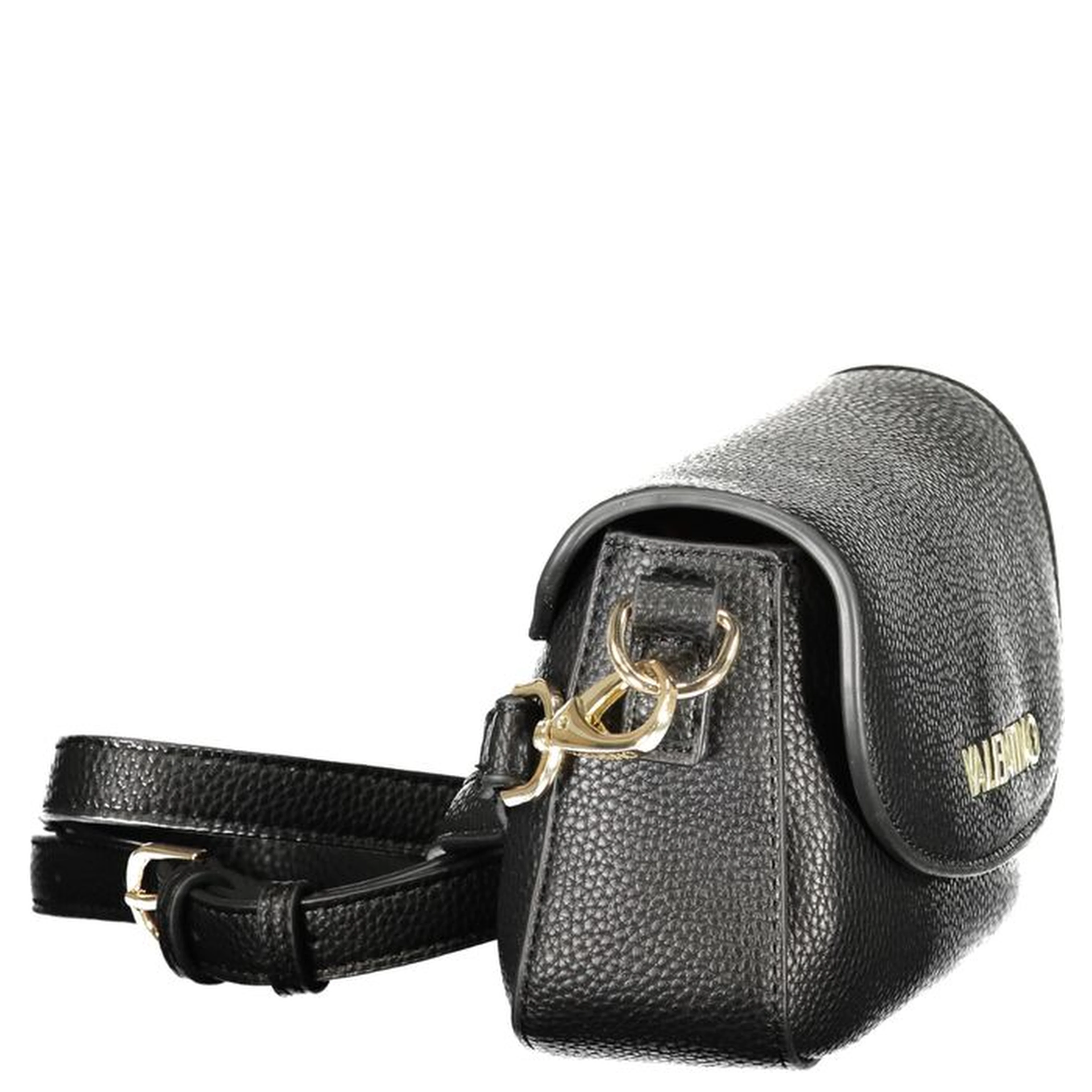 Black Polyurethane Women's Bag