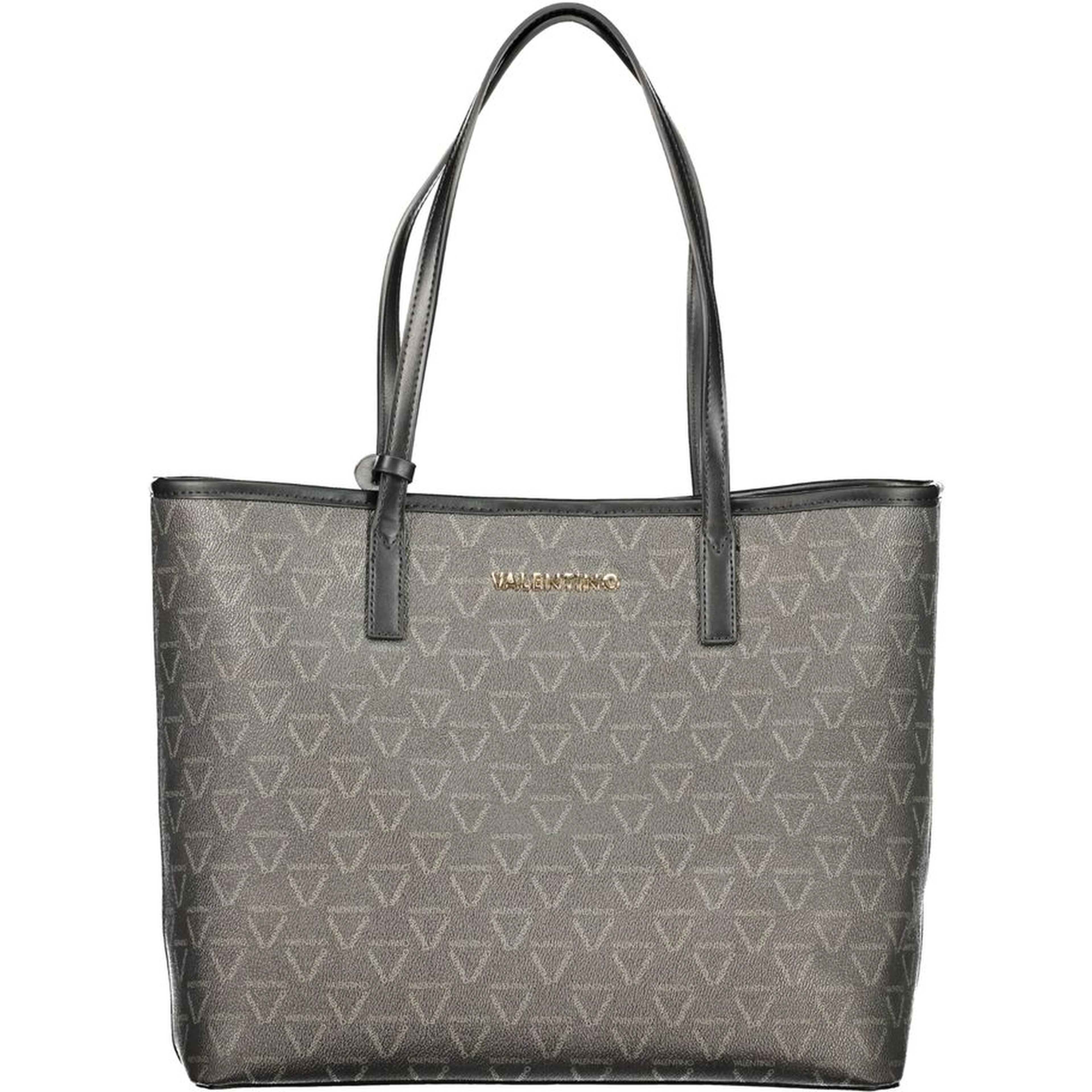 Black Polyurethane Women's Bag