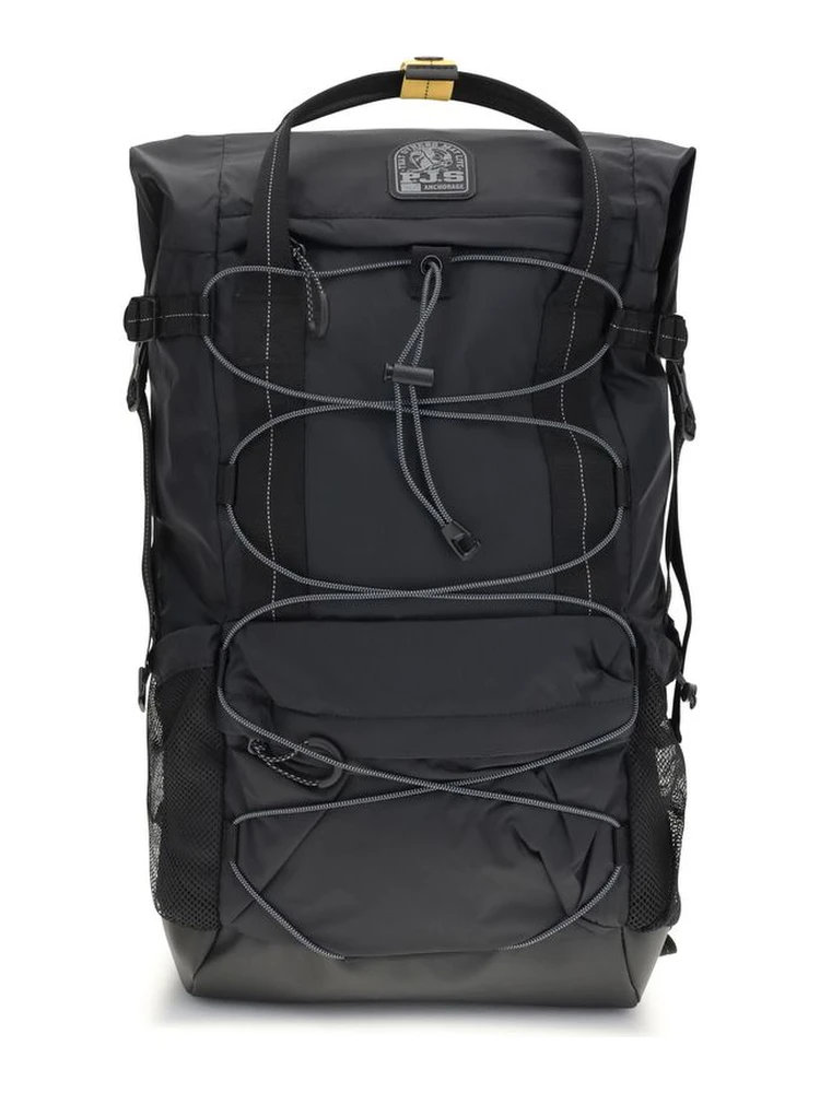 Black Nylon Backpack