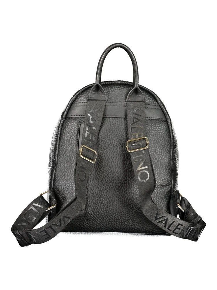 Black Polyurethane Women's Backpack alternative