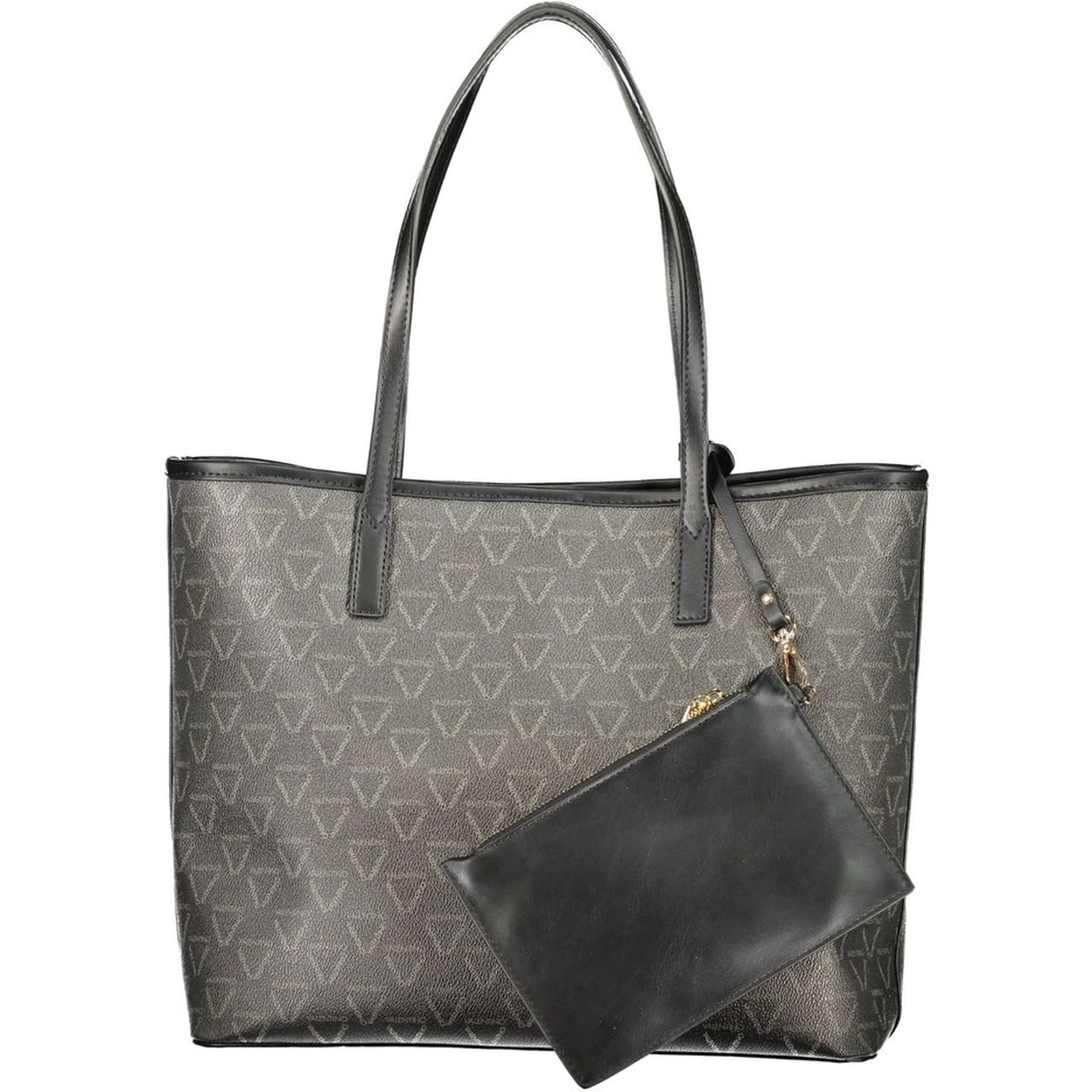 Black Polyurethane Women's Bag
