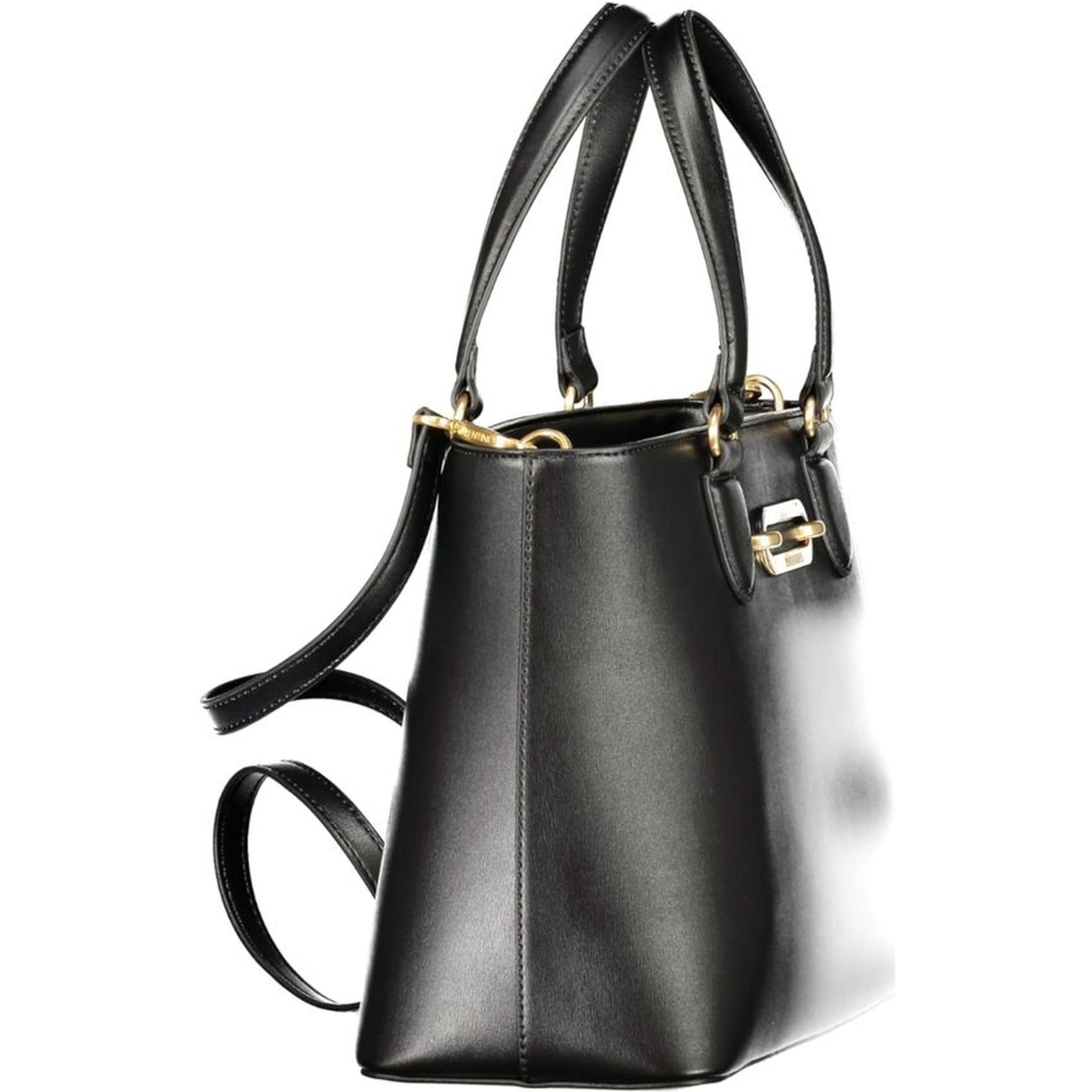 Black Polyurethane Women's Bag