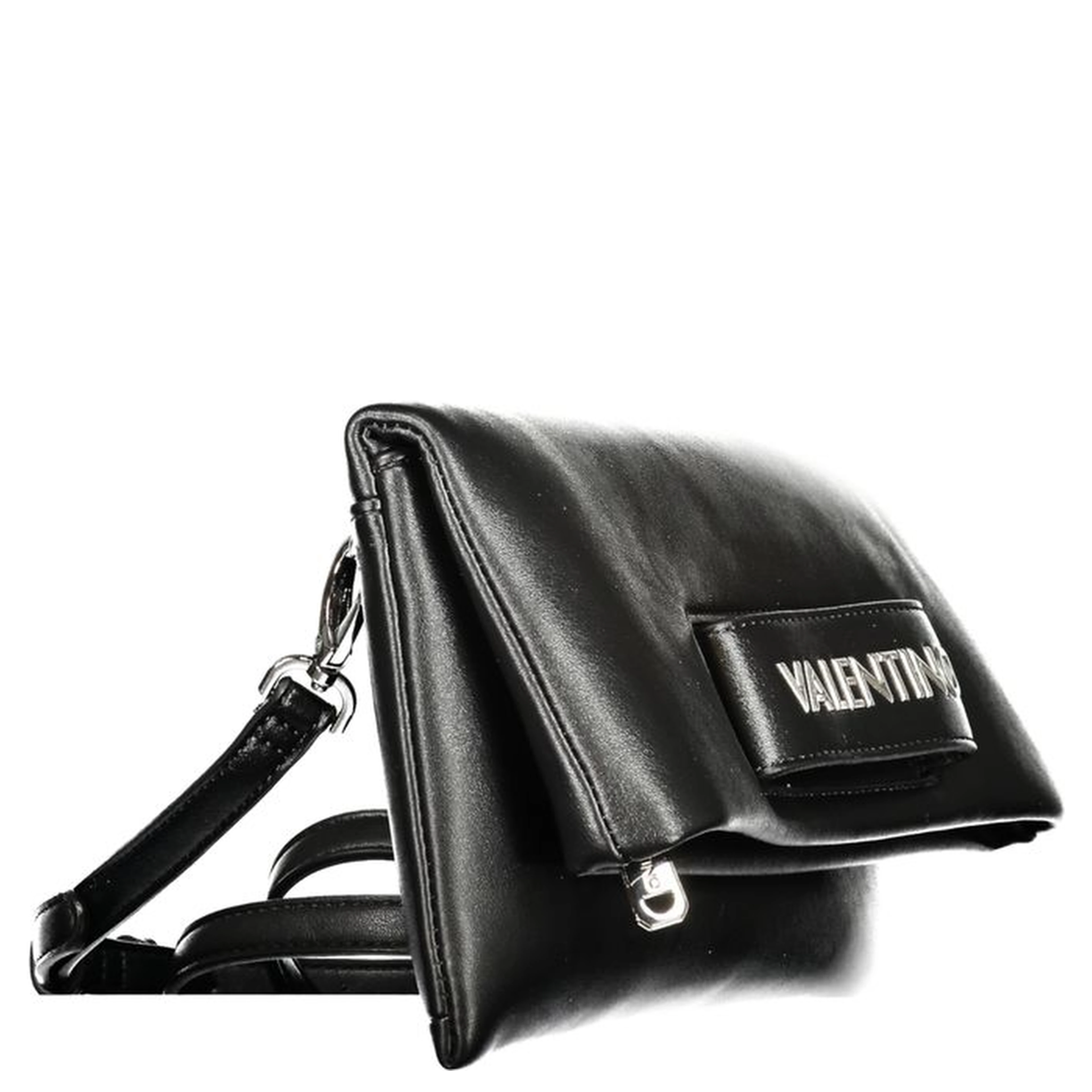 Nero Polyurethane Womens Handbag