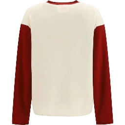 White Cashmere Sweatshirt