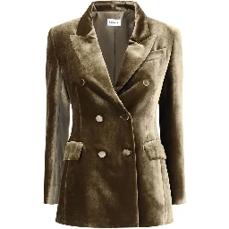 Brown Viscose Blazer