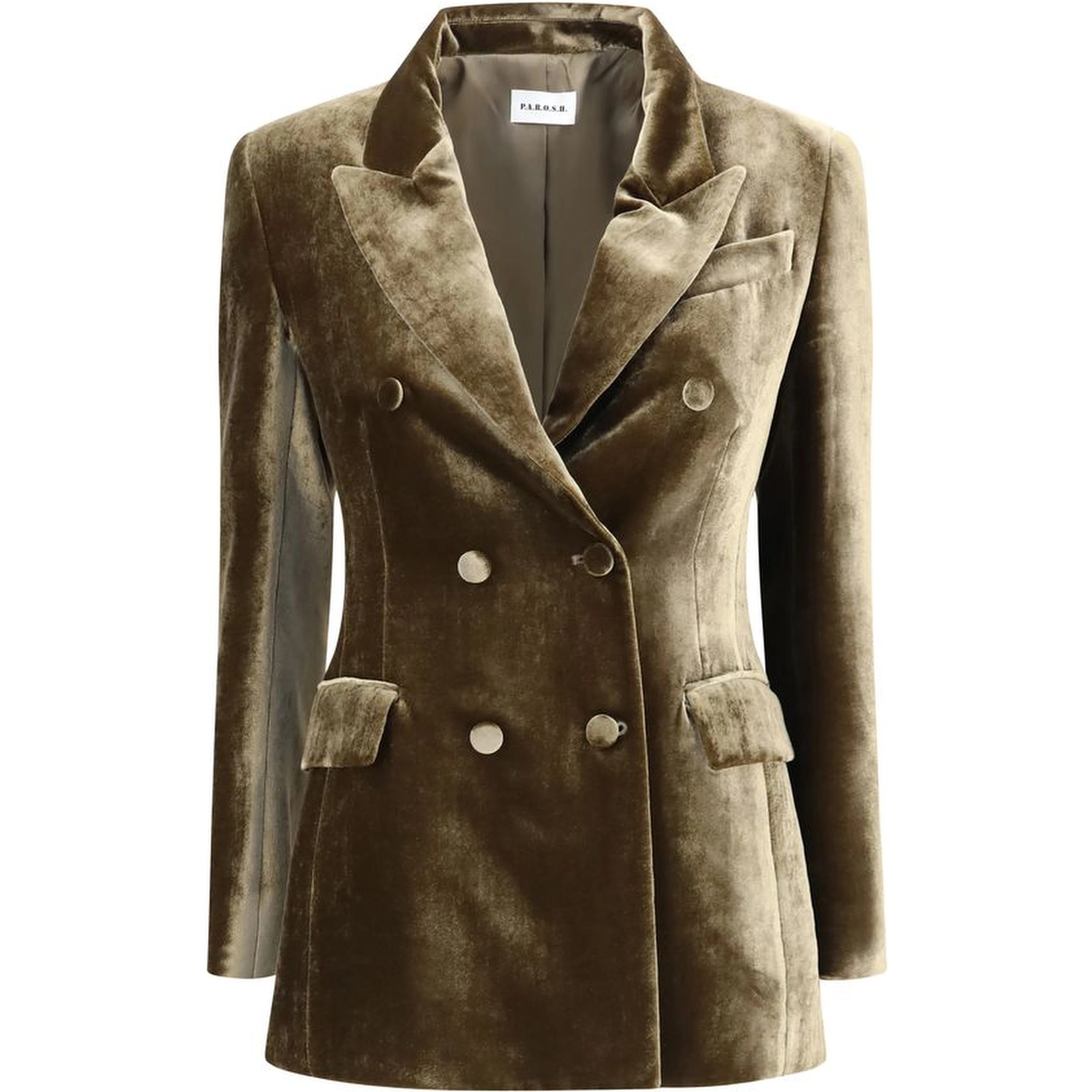 Brown Viscose Blazer
