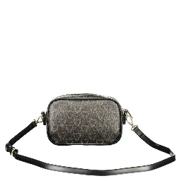 Black Polyurethane Women's Bag