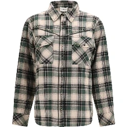 Bicolor Cotton Pattern Shirt