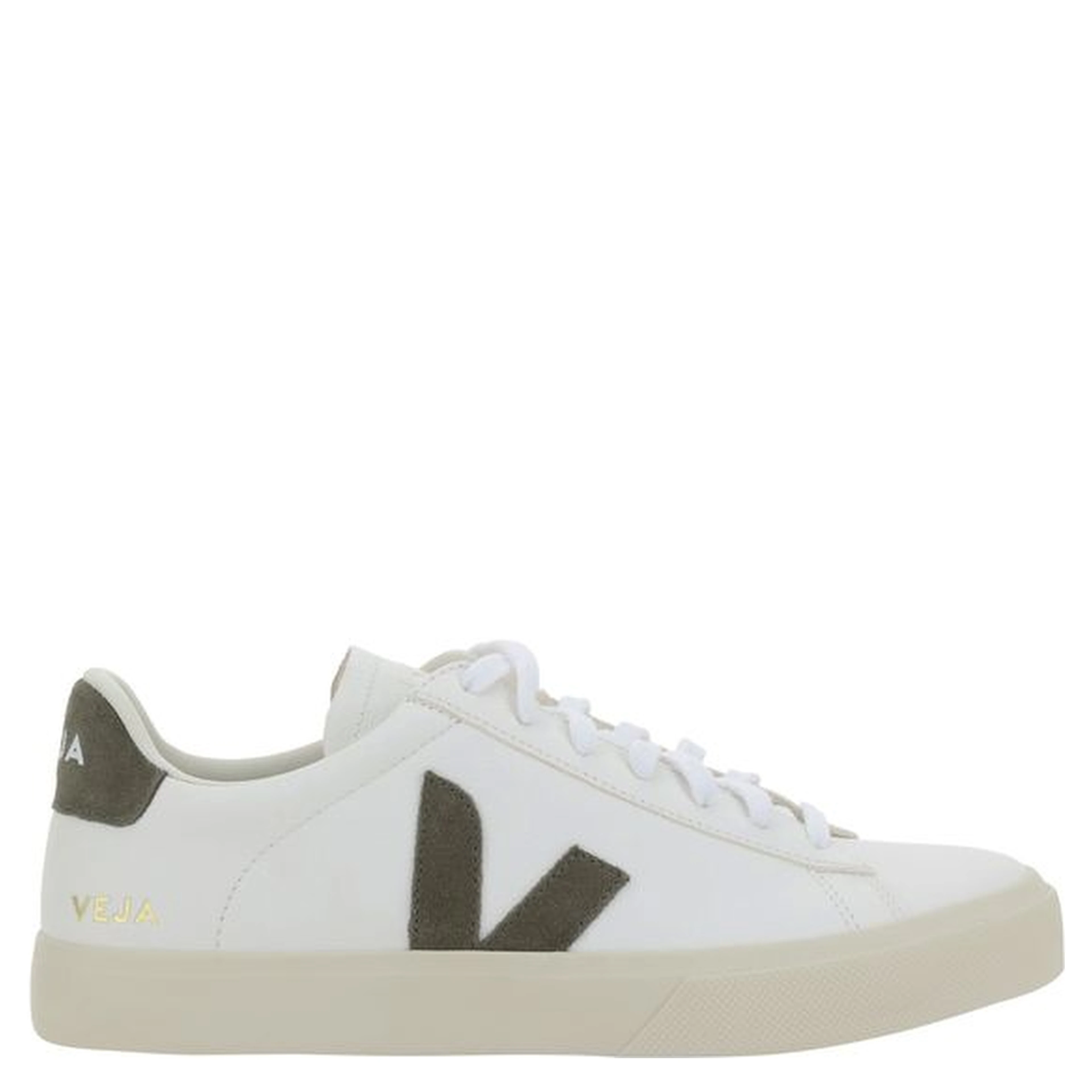 White Calf Leather Bos Taurus Low Top Sneakers