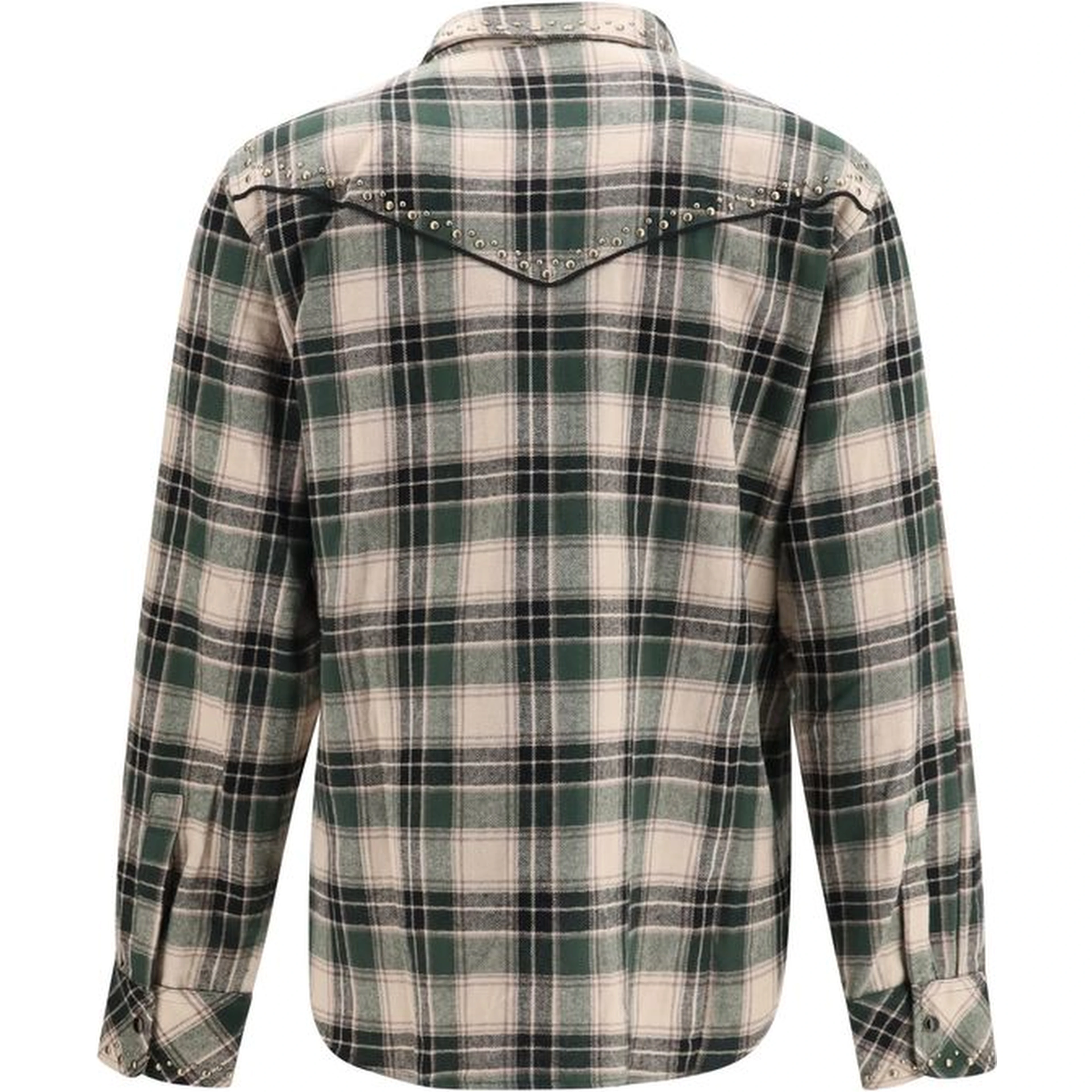 Bicolor Cotton Pattern Shirt