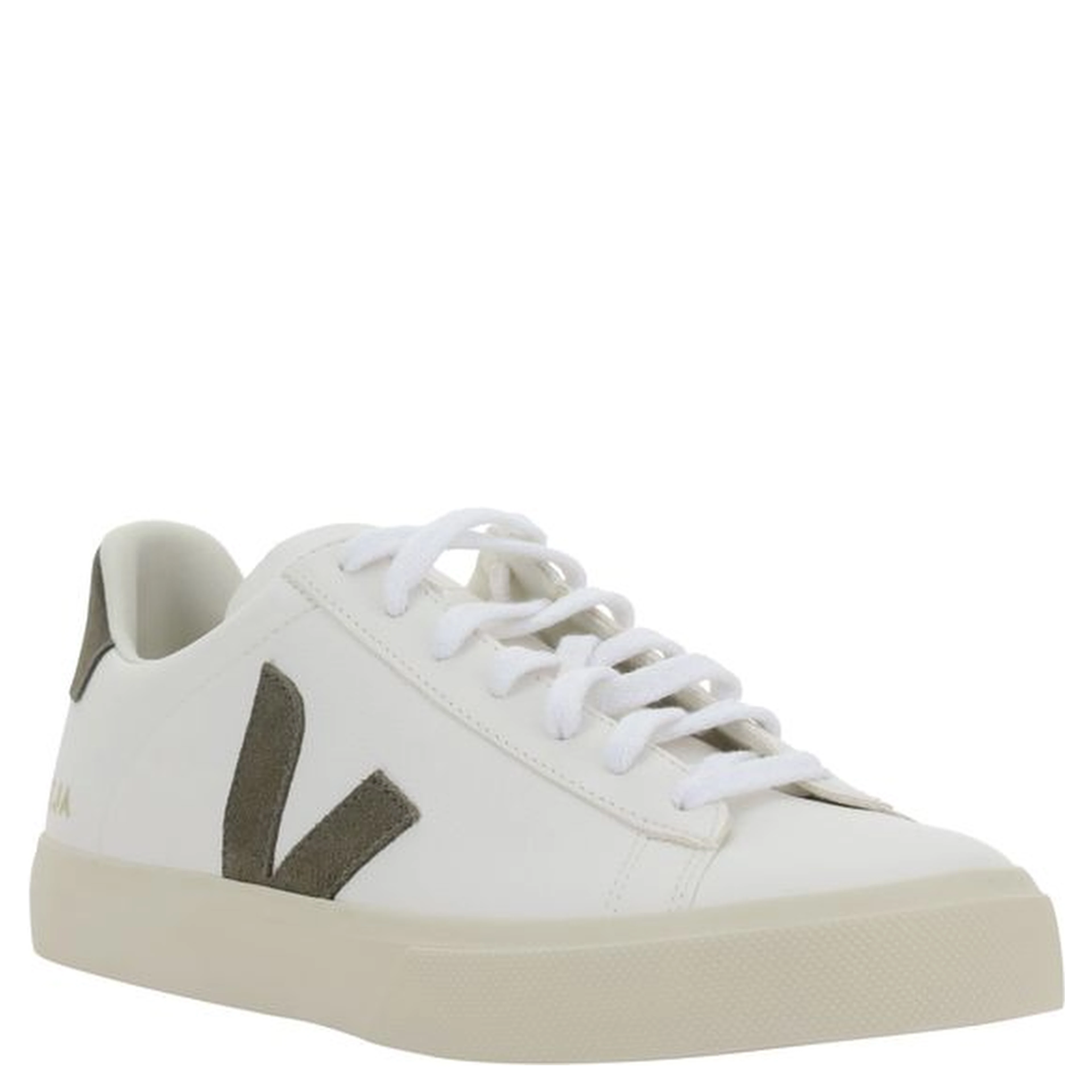 White Calf Leather Bos Taurus Low Top Sneakers