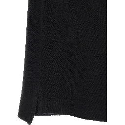 Black Cotton Polo Shirt