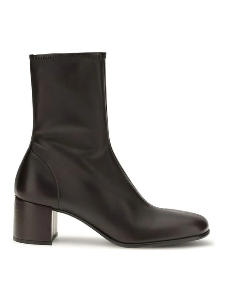 Brown Lamb Ovis Aries Aries Ankle Boots